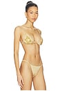 view 2 of 5 MAILLOT DE BAIN CYNTHIA in Gold