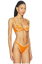 view 2 of 5 TOP BIKINI ORANGE SLICE in Orange