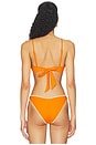 view 3 of 5 TOP BIKINI ORANGE SLICE in Orange