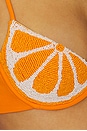 view 5 of 5 TOP BIKINI ORANGE SLICE in Orange