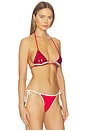 view 2 of 5 TOP BIKINI WATERMELON SLICE in Watermelon