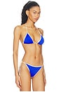 view 2 of 4 TOP BIKINI LUCY in Blue & White