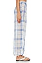 view 2 of 6 Sarong Skirt in Blue & White