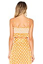 view 3 of 4 Selena Smocked Top in Orange