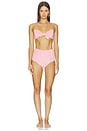 view 1 of 4 x REVOLVE Poppy High Waist Bikini in Pink Terry Cloth