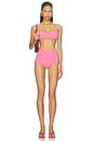 view 1 of 4 CONJUNTO BIKINI BALCONETTE HIGH-WAIST BIKINI SET in Pink