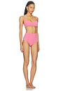 view 2 of 4 CONJUNTO BIKINI BALCONETTE HIGH-WAIST BIKINI SET in Pink