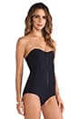 view 2 of 4 Leigh Maillot in Black Neo