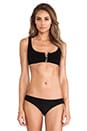 view 1 of 7 Jasmine Bikini in Black Terry