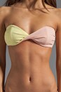 view 3 of 5 Alexia Bikini en Yellow/Pink Vintage in Yellow & Pink Vintage