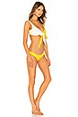view 2 of 3 CONJUNTO BIKINI MARIE LOUISE in Lemon & Cream
