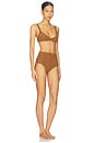 view 2 of 4 Magdalena High Waist Bikini Set in Caramel