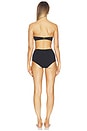 view 3 of 3 Poppy High Waist Bikini Set in Black