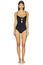 view 1 of 3 MAILLOT DE BAIN 1 PIÈCE THREE TIE MAILLOT in Black