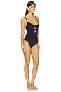 view 2 of 3 MAILLOT DE BAIN 1 PIÈCE THREE TIE MAILLOT in Black