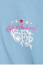 view 3 of 4 Cry Later Hoodie in Clay Blue