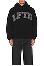 view 4 of 4 Argyle Athletics Hoodie in Black