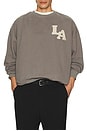 view 4 of 5 Oliver Crewneck Sweatshirt in Faded Black