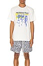 view 1 of 5 T-SHIRT GRAPHIQUE LONELY in White
