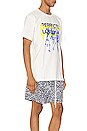 view 2 of 5 T-SHIRT GRAPHIQUE LONELY in White