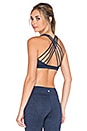 view 1 of 5 String Back Bra in Navy