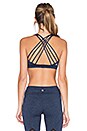 view 4 of 5 String Back Bra in Navy