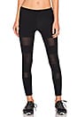 view 1 of 4 Mesh Bar Legging in Black