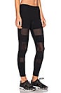 view 2 of 4 Mesh Bar Legging in Black
