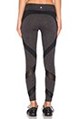 view 3 of 4 Mesh & Color Block Legging in Grey