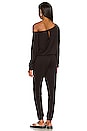 view 3 of 3 Overland Off the Shoulder Jumpsuit in Black