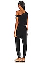 view 3 of 3 One Shoulder Jumpsuit in Black