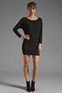 view 3 of 6 Boyfriend Mini Dress in Black