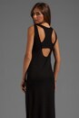 view 1 of 5 Cutout Racerback Dress in Black