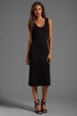 view 2 of 5 Cutout Racerback Dress in Black