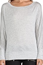 view 5 of 5 Boyfriend Sweatshirt in Heather Grey