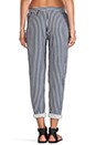 view 3 of 8 Boyfriend Pant in Stripe