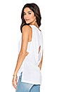 view 1 of 4 TÚNICA ABIERTA AL LADO in White