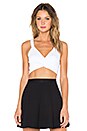 view 1 of 3 x REVOLVE Crossed Bra Top in White
