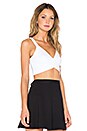 view 2 of 3 x REVOLVE Crossed Bra Top in White
