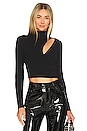 view 1 of 4 Cutout Turtleneck in Black
