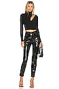 view 4 of 4 Cutout Turtleneck in Black