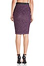 view 3 of 4 Valentina Skirt in Plum