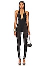 view 1 of 3 Deep V Jumpsuit in Black