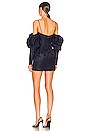 view 3 of 3 Puff Sleeve Dress in Navy