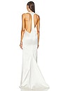 view 3 of 3 Pearl Iridescent Racer Back Slip Dress in Pearl Iridescent
