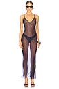 view 1 of 4 Chemise Gown in Navy
