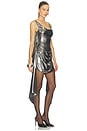 view 3 of 5 Mini Dress in Silver