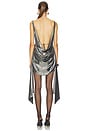 view 4 of 5 Mini Dress in Silver