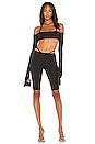 view 4 of 4 X REVOLVE Low Rise Biker Short in Black