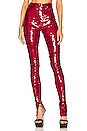 view 1 of 5 Stretch Legging in Cherry